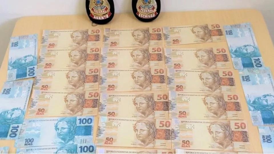 Polícia Federal prende jovem com R$ 2 mil em notas falsas